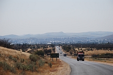 Windhoek aus Südwesten