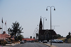 Christuskirche mit Robert Mugabe Avenue