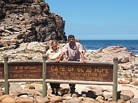 Isabella und Thomas am Kap der Guten Hoffnung