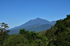 Der zweithöchsten Berg von Zentralamerika, der viertausend Meter hohe Vulkan Tacaná