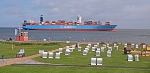 Obelix unterwegs auf der Elbe, Niedersachsen