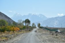Ein erster Blick auf die Berge des Wakhan-Korridors