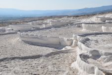 Trockene Sinterterrassen