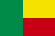 Benin Flagge