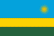 Ruanda Flagge