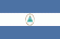 Nicaragua Flagge