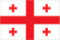 Georgien Flagge