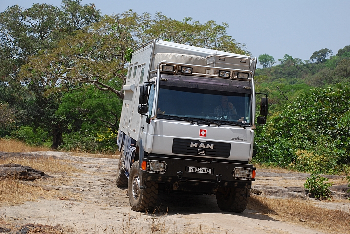 Obelix kann sich ganz schön verwinden (Guinea)