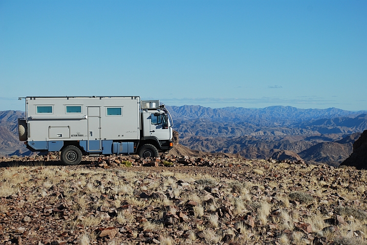 Obelix am Fish River Canyon (Namibia)