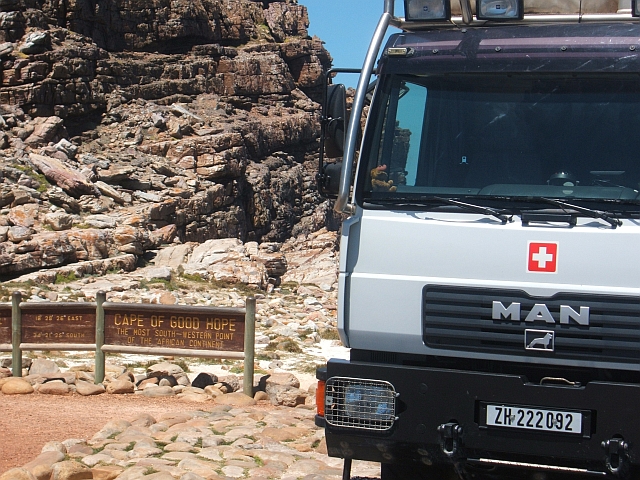 Obelix am Kap der guten Hoffnung (Südafrika)